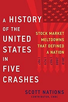 book cover for 'A History of the United States in Five Crashes'